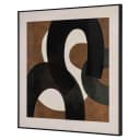 Wandkunst Euphoria braun links - Richmond Interiors