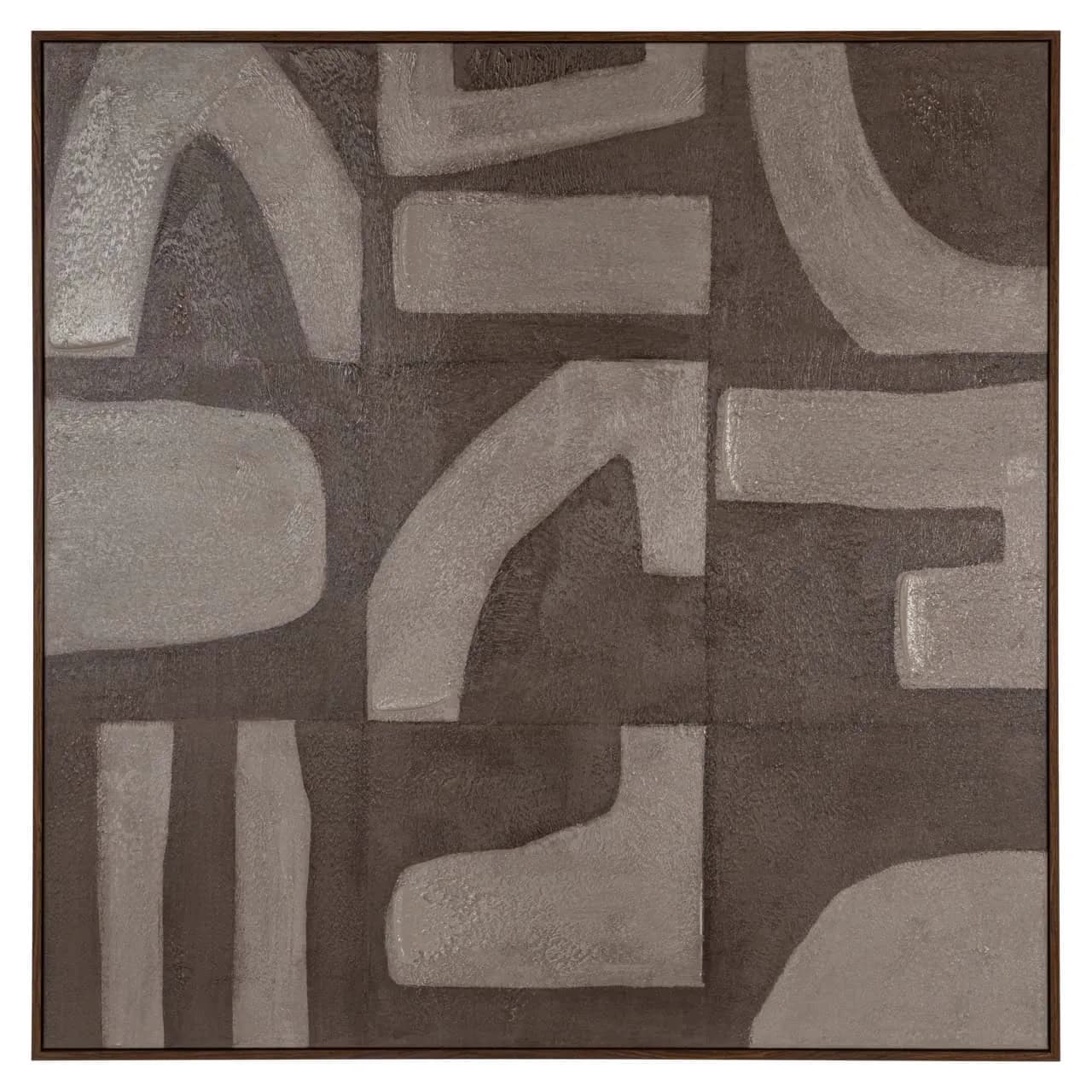Wandkunst Zenith Sand links - Richmond Interiors