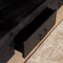 TV-Möbel Boaz Schwarz Mangoholz 180 cm - Starfurn