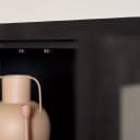 Vitrine Boaz Schwarz Mangoholz 115 cm - Starfurn