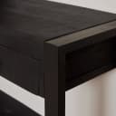 Beistelltisch Boaz, schwarz, Mangoholz, 150 cm - Starfurn