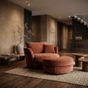 Loveseat Kart Drehsessel 1,5-Sitzer Fabbrica Germany - HTL