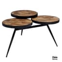 Salontafel met Drie Bladen - Benoa