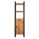 Bucherschrank Britt mit Schublade und Tuer - Benoa