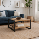 Couchtisch Britt mit Ablage 80 - Benoa