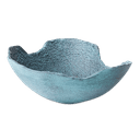 Schale Dekorativ Blau Patina Mittel - Benoa