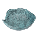 Schale Dekorativ Blau Patina Mittel - Benoa