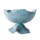 Schale Dekorativ Blau Patina - Benoa