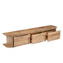 TV kast Jade zwevend Naturel - Benoa