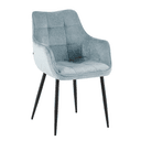 Esszimmerstuhl Lucille Arm Perfect Harmony 72 Hellblau - Benoa