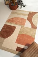 Vloerkleed Kazi 190x290 cm Terracotta - By-Boo
