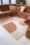 Vloerkleed Kazi 190x290 cm Terracotta - By-Boo