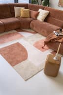Vloerkleed Kazi 190x290 cm Terracotta - By-Boo