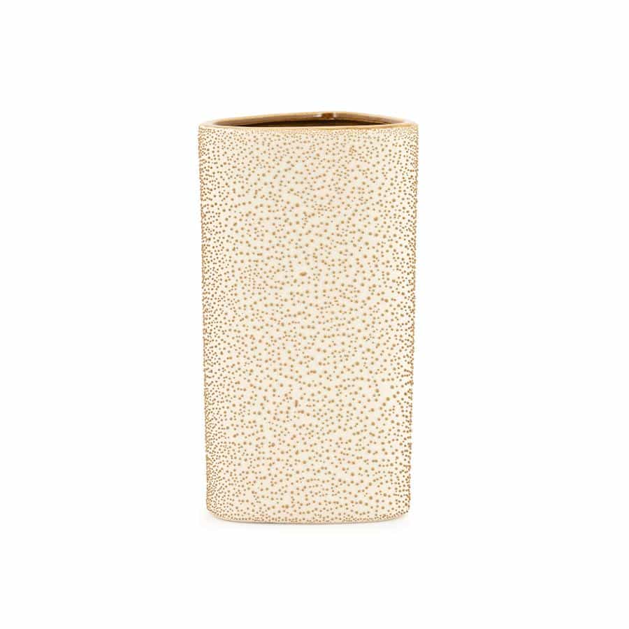 Vaas Dotangle Large Mosterd - By-Boo