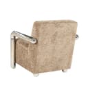 Fauteuil Chromette Taupe - By-Boo