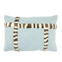 Kissen StripeScape Hellblau - By-Boo