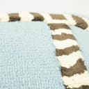 Kissen StripeScape Hellblau - By-Boo