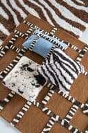 Kissen StripeScape Hellblau - By-Boo