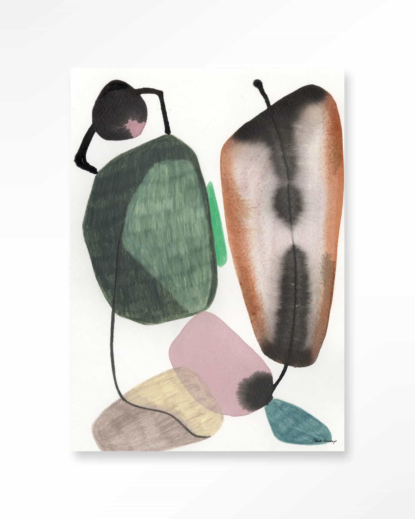 Wandkleed Mobility - Urban Cotton