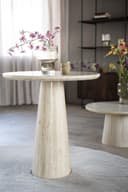 Tisch Aime 70x75 Travertin - Eleonora