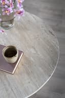 Tisch Aime 70x75 Travertin - Eleonora