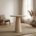 Tisch Aime 70x75 Travertin - Eleonora