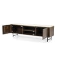 TV-Möbel Lio 170 cm 2-türig Mangoholz - Eleonora