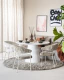Esstisch Elin rund 130x76 - Eleonora