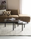 Couchtisch-Set Circo Eisen und Glas - Eleonora
