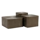 Couchtisch-Set Silva Metall - Eleonora