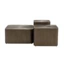 Couchtisch-Set Silva Metall - Eleonora