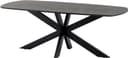 Esstisch Dänisch oval 160, Acacia Black - My Sons