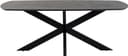 Esstisch Dänisch oval 160, Acacia Black - My Sons