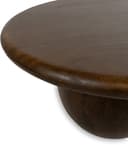 Couchtisch Ø75, H40, Mango Brown Walnut - My Sons
