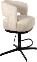 Bruce Barstuhl - drehbar 360 - Cremona - Natural 02 - My Sons