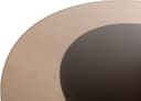 Yves Beistelltisch Ø57, H47, Mango Matt Walnut, Smoke glass - My Sons