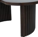 Firenze Couchtisch 85, Bohnenform, Mango Brown Walnut - My Sons