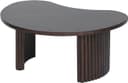 Firenze Couchtisch 85, Bohnenform, Mango Brown Walnut - My Sons