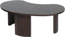 Firenze Couchtisch 125, Bohnenform, Mango Brown Walnut - My Sons