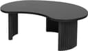Firenze Couchtisch 125, Bohnenform, Black - My Sons