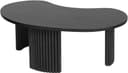 Firenze Couchtisch 125, Bohnenform, Black - My Sons