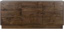 Anrichte 180 mit 3 Türen, Mango Brown Walnut - My Sons