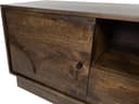 TV Anrichte 190 mit 3 Türen, 1 Schublade und 1 offenen Fäch, Mango Brown Walnut - My Sons