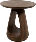 Bremen Beistelltisch Ø50, H50, Mango Matt Walnut - My Sons