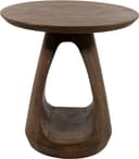 Bremen Beistelltisch Ø50, H50, Mango Matt Walnut - My Sons