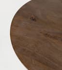 Bremen Beistelltisch Ø50, H50, Mango Matt Walnut - My Sons