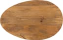 Hamburg Couchtisch oval 98, H42, Smooth Natural - My Sons