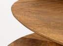 Hamburg Couchtisch oval 98, H42, Smooth Natural - My Sons