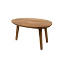 Hamburg Couchtisch oval 60, H32, Smooth Natural - My Sons