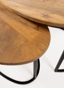 Hannover Couchtisch organisch, 2er-Set, Smooth Natural - My Sons